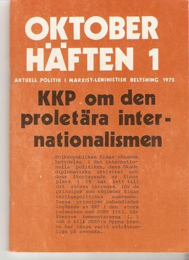 OKTOBERHEFTEN  1. 1972