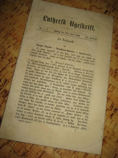 1880,nr 005, Luthersk Ugeskrift.