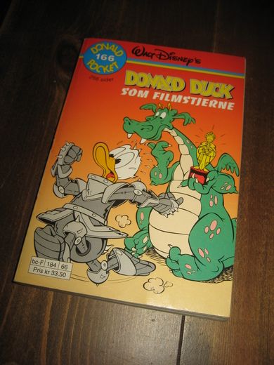 1995 NR 166 DONALD DUCK SOM FILMSTJERNE