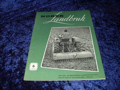 1959 nr 006 NORSK Landbruk
