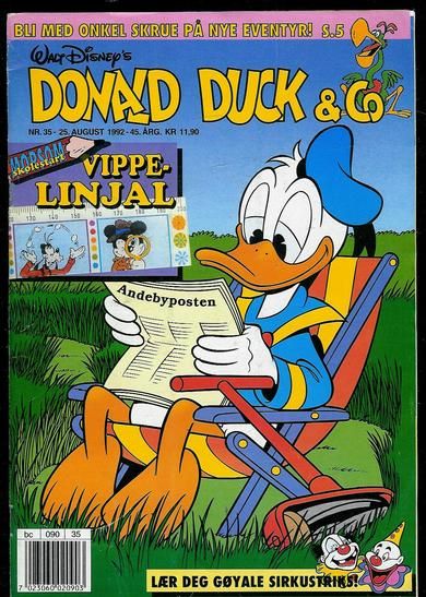1992 nr 035 DONALD DUCK & CO