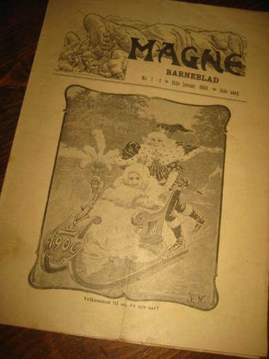 1906 nr 001 MAGNE BARNEBLAD
