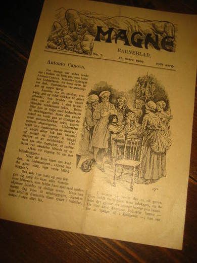 1909 nr 007 MAGNE BARNEBLAD