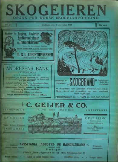 1921 nr 021 SKOGEIEREN