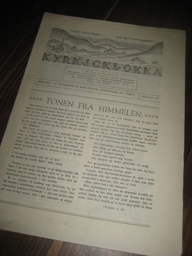 1965 nr JULA KYRKJEKLOKKA