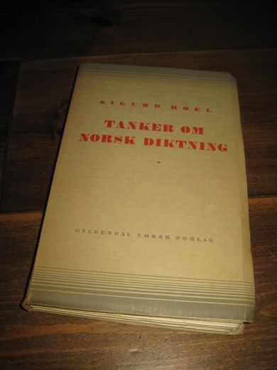 HOEL SIGURD: TANKER OM NORSK DIKTNING 1955