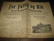 1930 nr 032 For Fattig og Rik