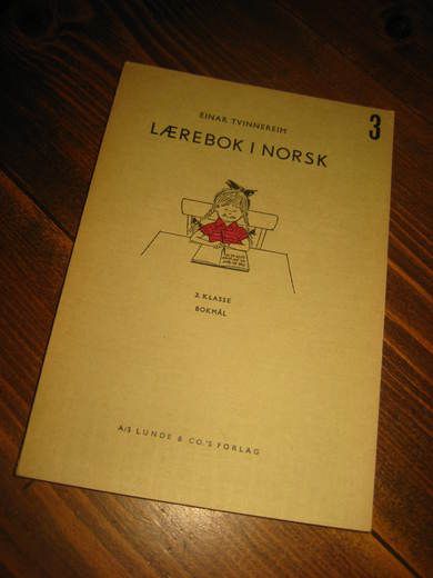 TVINNEREIM: LÆREBOK I NORSK. 3. 1966.
