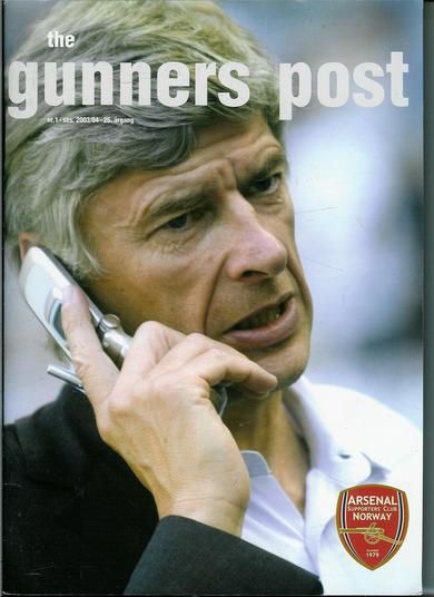 2003 /2004 nr 001 The Gunner's Post