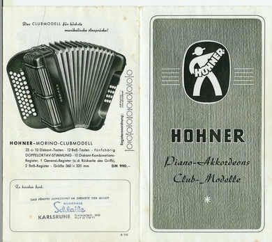 Brosjyre over trekkspill