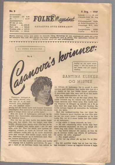 1947 nr 009 Folke Magasinet