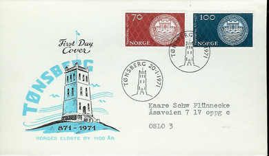 1971 TØNSBERG Norges Eldste by