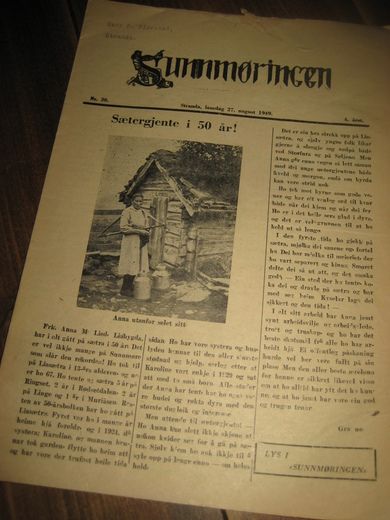 1949 nr 030 Sunnmøringen 27 august