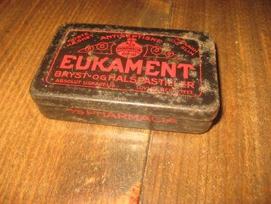 Blikkeske uten innhold EUKAMENT 60 tallet