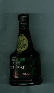 CROFT PORT, gammel miniatyrflaske.