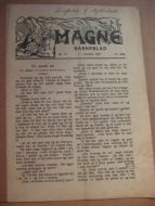 1921 nr 019 MAGNE BARNEBLAD