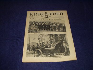 1908 nr 032 KRIG OG FRED