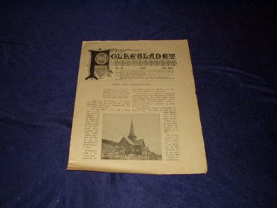 1909 nr 029 Folkebladet