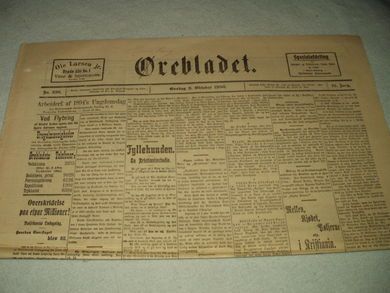 1900 nr 230 Ørebladet
