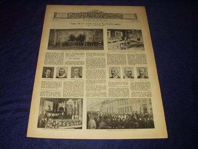 1904 nr 022 Tilæg fra Alleras Familie Journal NYT FRA ALLE LANDE