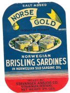 NORWEGIAN BRISLING SARDINES