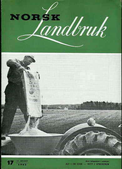 1962 nr 017 Norsk Landbruk