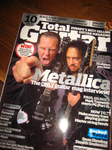 Total Guitar, 2008, issue 181.
