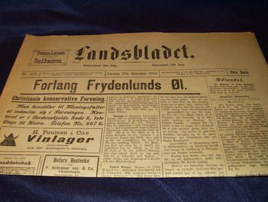 1894 nr 279 Landsbladet