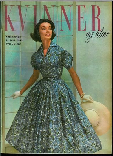 1958 nr 024 KVINNER og klær