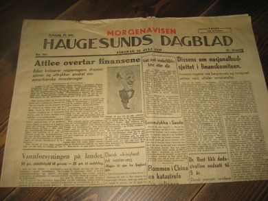 1949 nr 164 HAUGESUNDS DAGBLAD