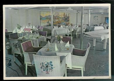 First Class Dining Room, M/S 