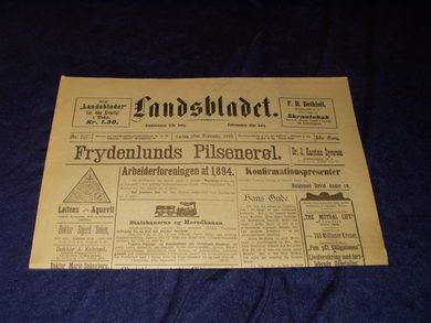 1895 nr 227 Landsbladet