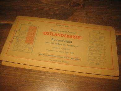 ØSTLANDSKARTET 1962