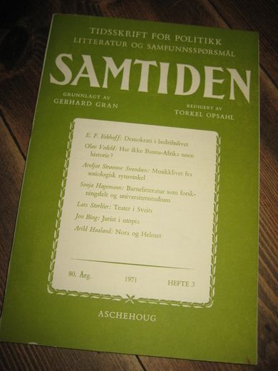 1971 nr 003 SAMTIDEN