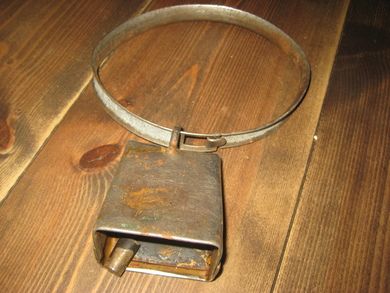 Gammel bjelle med klave pen lyd 40-50 tallet