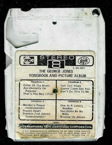 GEORGE JONES: SONGBOOK AND PICTURE ALBUM