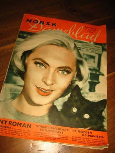1957 nr 025 NORSK Dameblad GHISLAINE ARSAC