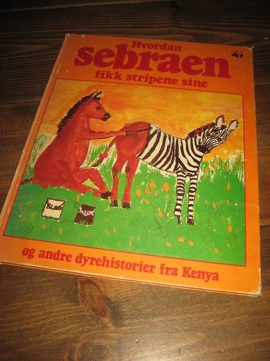 HVORDAN SEBRAEN FIKK STRIPENE SINE. 1980.