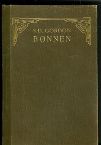 GORDON: Stillferdige taler om BØNNEN. 1940