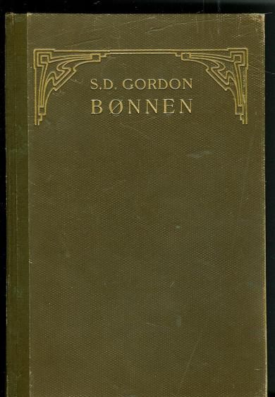 GORDON: Stillferdige taler om BØNNEN 1940