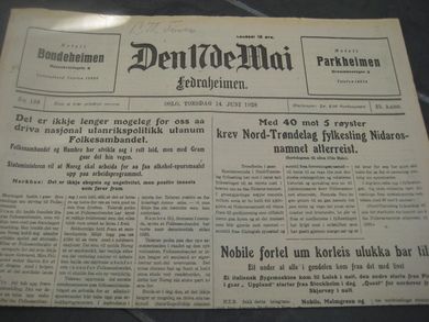 1928 nr 136 Den 17de Mai
