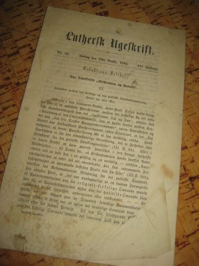 1885 nr 022 Luthersk Ugetidskrift