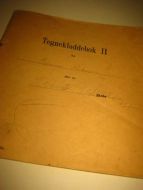 TEGNEKLADDEBOK II 40-50 tallet
