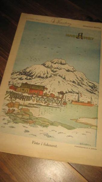 1932 nr 005 A MAGASINET Originaltegning for A Magasinet av A Løvberg