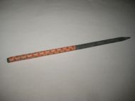 Ubrukt griffel brukt i skulestova i gamle dager skriveredskap Tidleg 1900 Rød