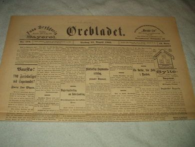 1905 nr 194 Ørebladet