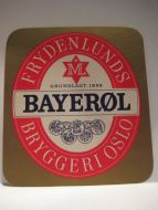 Frydenlund Bryggeri BAYERØL 50-60 tallet