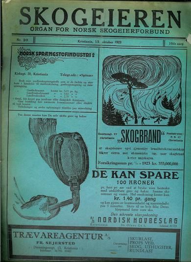 1923 nr 020 SKOGEIEREN