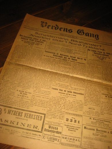 1919 nr 040 Verdens Gang