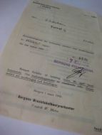BRANDTAKSTBESTYREREN I BERGEN, 7 MAJ 1941? NR 4265.